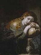 Jusepe de Ribera Bende Magdalena Magdalena penitente oil on canvas